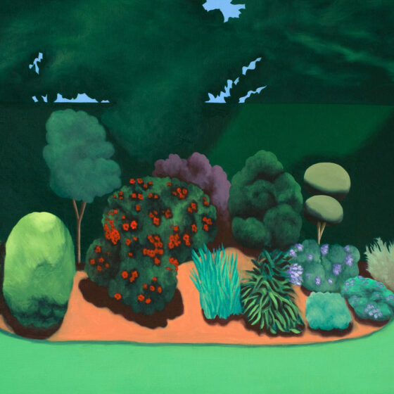 Le Jardin, 65 x 80 cm, oil, 2020
