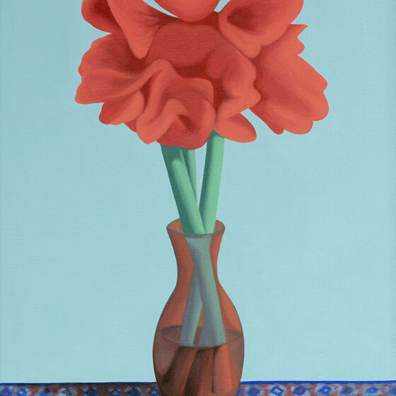 Flowers, 50 x 40 cm, oil, 2021