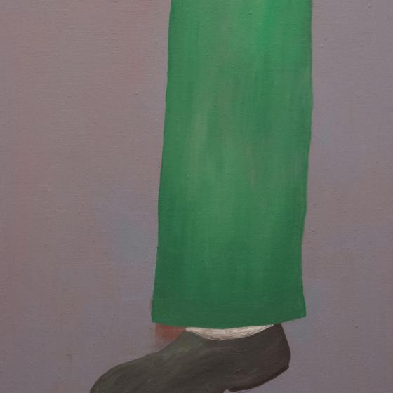 leg, 2020, olieverf op doek, 60 x 50 cm