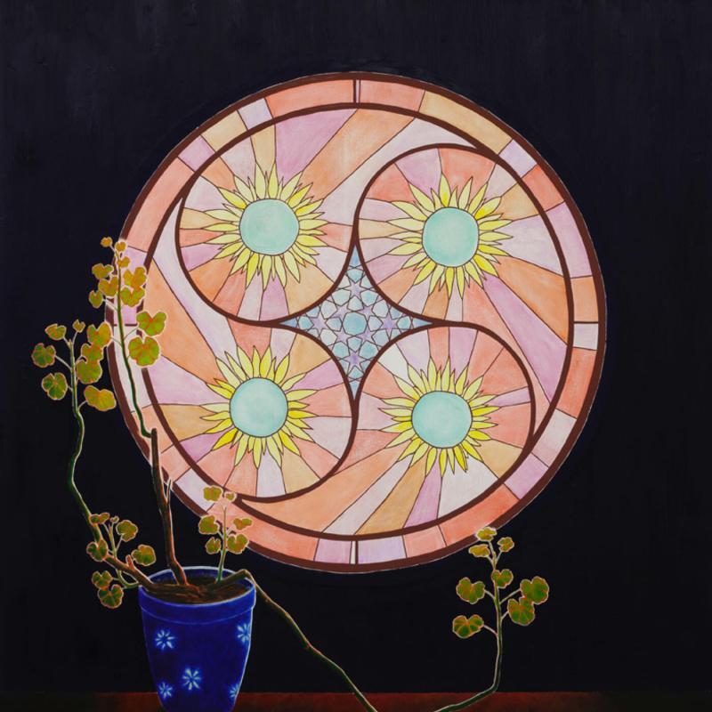 tournesol, 125 x 140 cm, olieverf op doek, 2019
