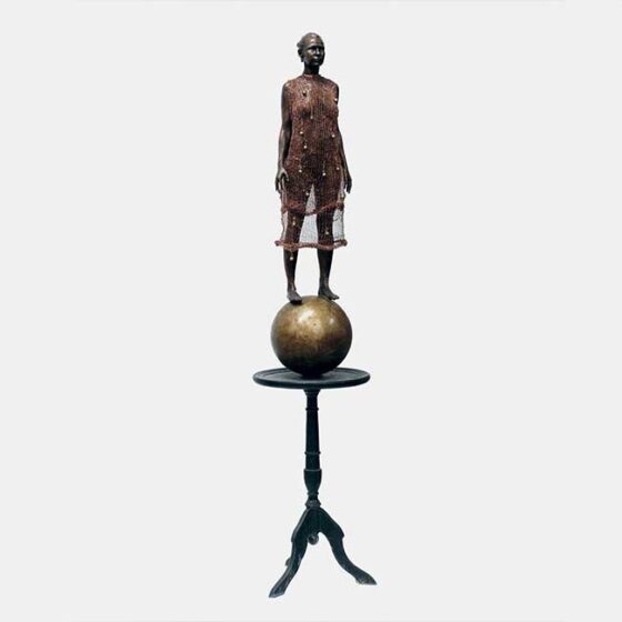 La belle Hollandaise, brons, h. 136 cm., 2021