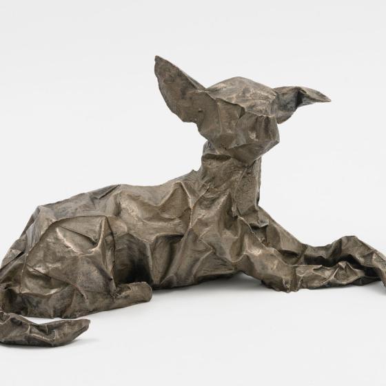 Flex, 2020, brons, 40 x 80 x 32 cm