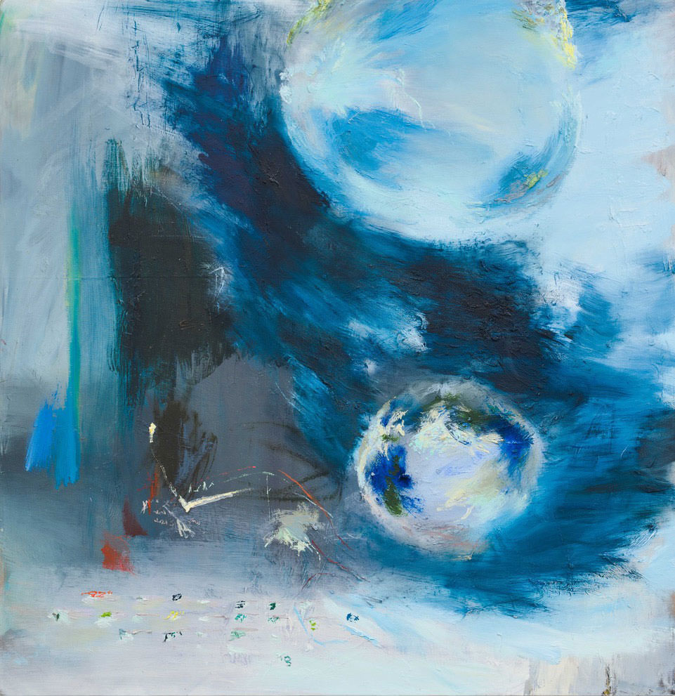 Second Earth…, 137 x 141 cm, 2021