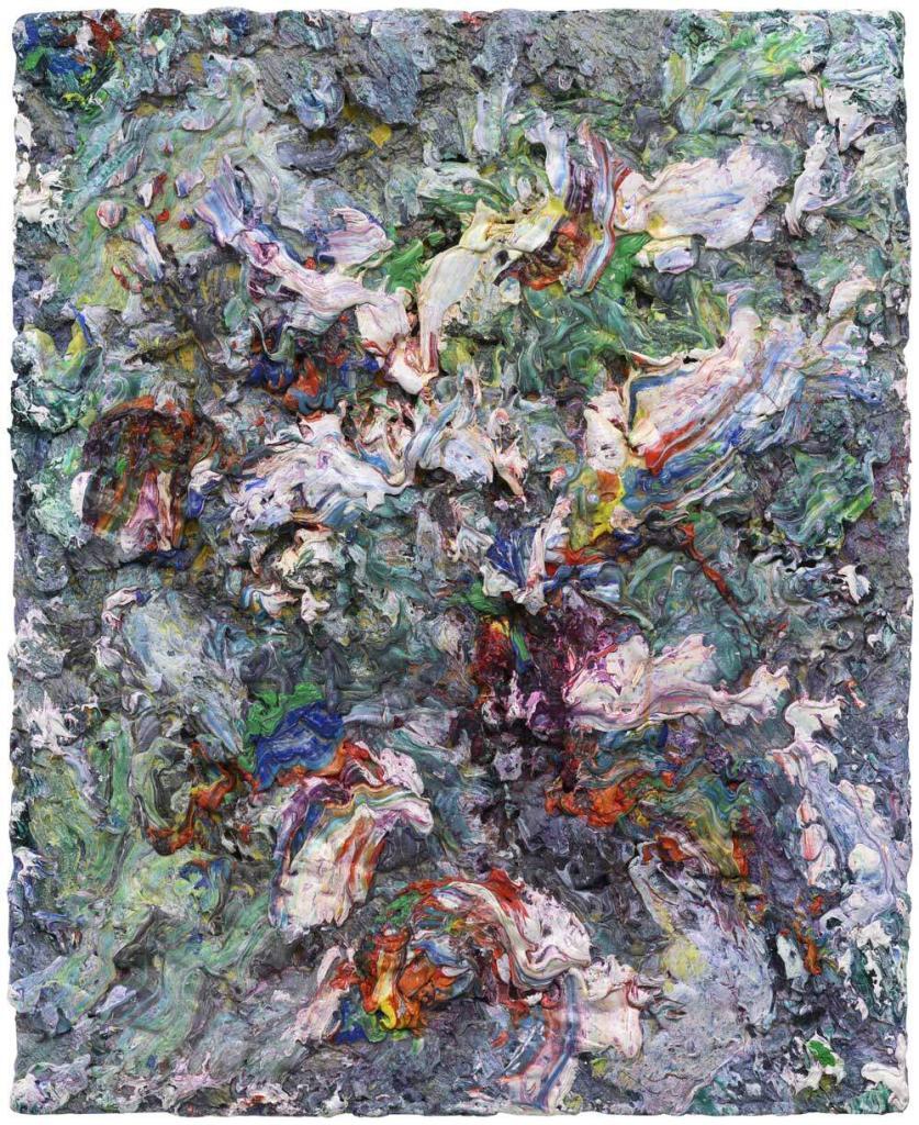 z.t., olie op doek, 50 x 40 cm., 2021