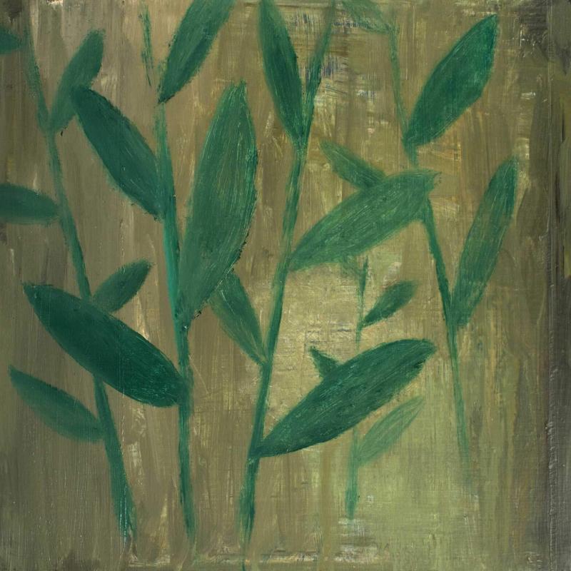 Ficus, Olieverf op doek, 24 x 25 cm., 2023