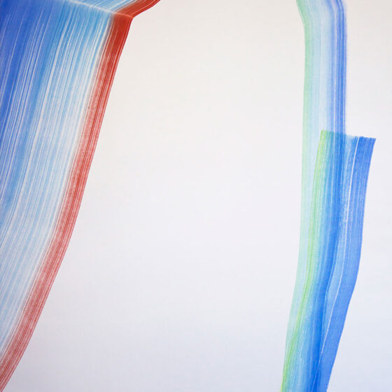 Zonder titel, 153,5 x 106 cm., Ei-tempera op linnen, 2023