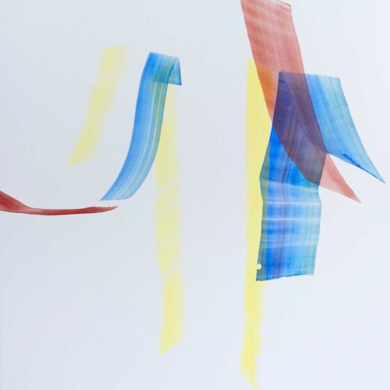 Zonder titel, 200 x 191 cm., Ei-tempera op linnen, 2022