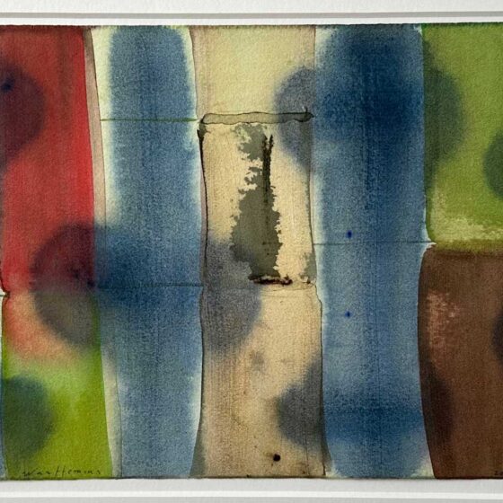 warffemius, Z.T., Gemengde techniek op paper, 50 x 65 cm., 2025