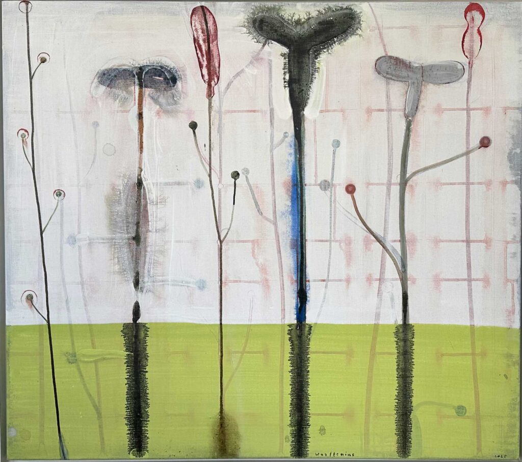 warffemius, Z.T., acryl op doek, 80 x 90 cm., 2025