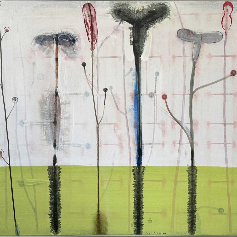 warffemius, Z.T., acryl op doek, 80 x 90 cm., 2025