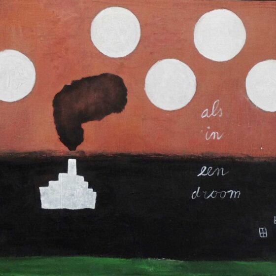 Als in een droom, olieverf op linnen, 50 x 60 cm., 2025